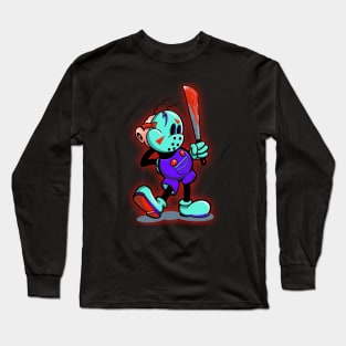 Friday 13 Cartoon Long Sleeve T-Shirt